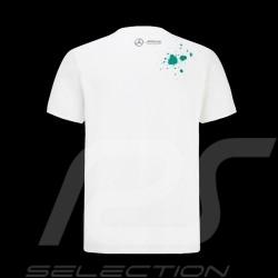 T-shirt Lewis Hamilton Mercedes-AMG Petronas F1 n°44 Puma White 701218886-002