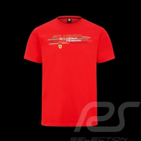 T-shirt Ferrari F1 Puma Graphique Rouge 701219075-001