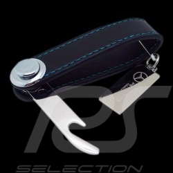 Mercedes AMG Petronas F1 Schlüsselanhänger Leder / Metall 701202228-001