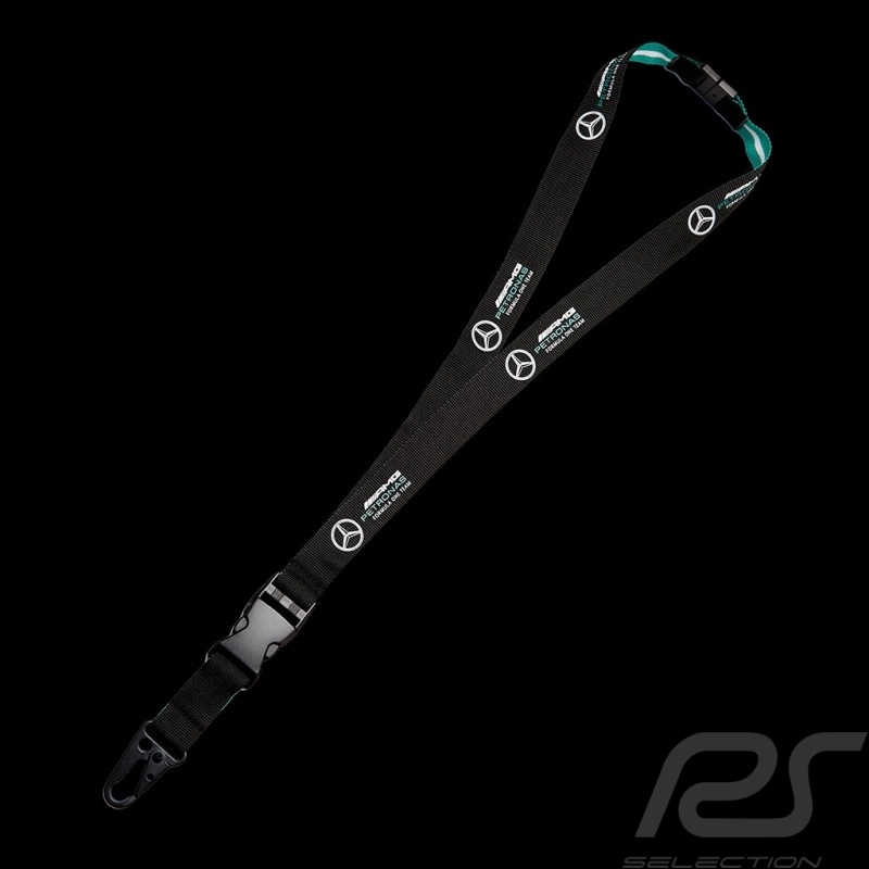 Mercedes AMG Petronas F1 Lanyard Schlüsselanhänger Schwarz 701202234-001