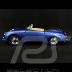 Porsche 356 Speedster 1955 Bleu Métallique 1/18 Schuco 450031800