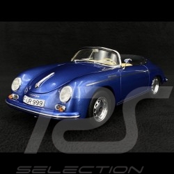 Porsche 356 Speedster 1955 Metallic-blau 1/18 Schuco 450031800