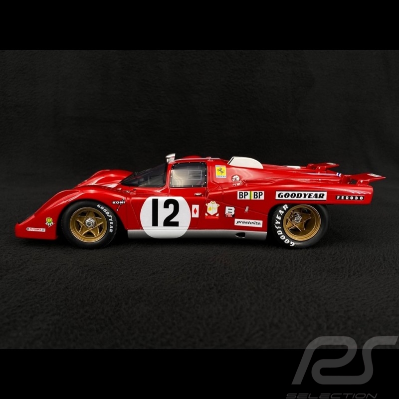 Ferrari 512M n°12 3rd 24h Le Mans 1971 1/18 CMR CMR017