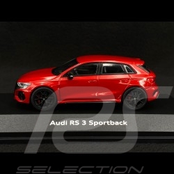 Audi RS3 Sportback 2022 Tango Red 1/43 iScale 5012113031