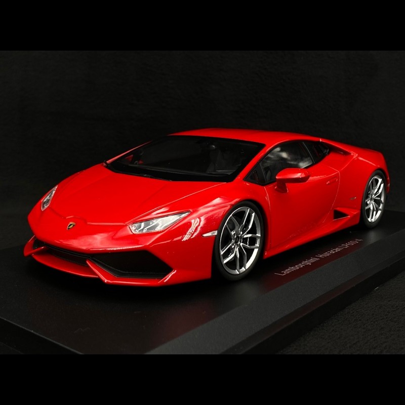 Miniature Kyosho Lamborghini Huracan LP610-4 – Rouge Métallique, Échelle 1/18 (C09511R)