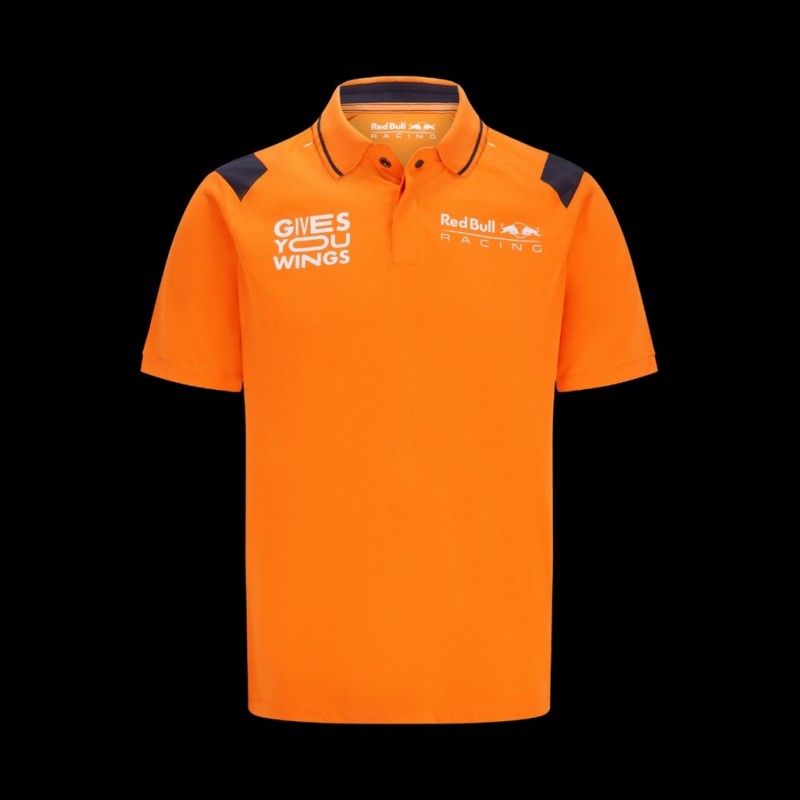 Max Verstappen Polo Red Bull Racing F1 Orange 701218526-001