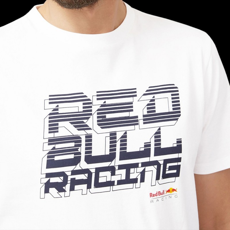 T Shirt Red Bull Racing F1 Graphic White 002