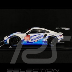 Porsche 911 RSR Mentos type 991 n°56 24h Le Mans 2020 Team Project 1/18 Ixo Models LEGT18059