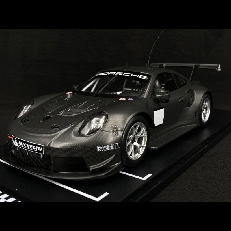 IXOMODELS Porsche 911 RSR Full Carbone - Échelle 1/18 - Modèle De Collection Neuf - IXO