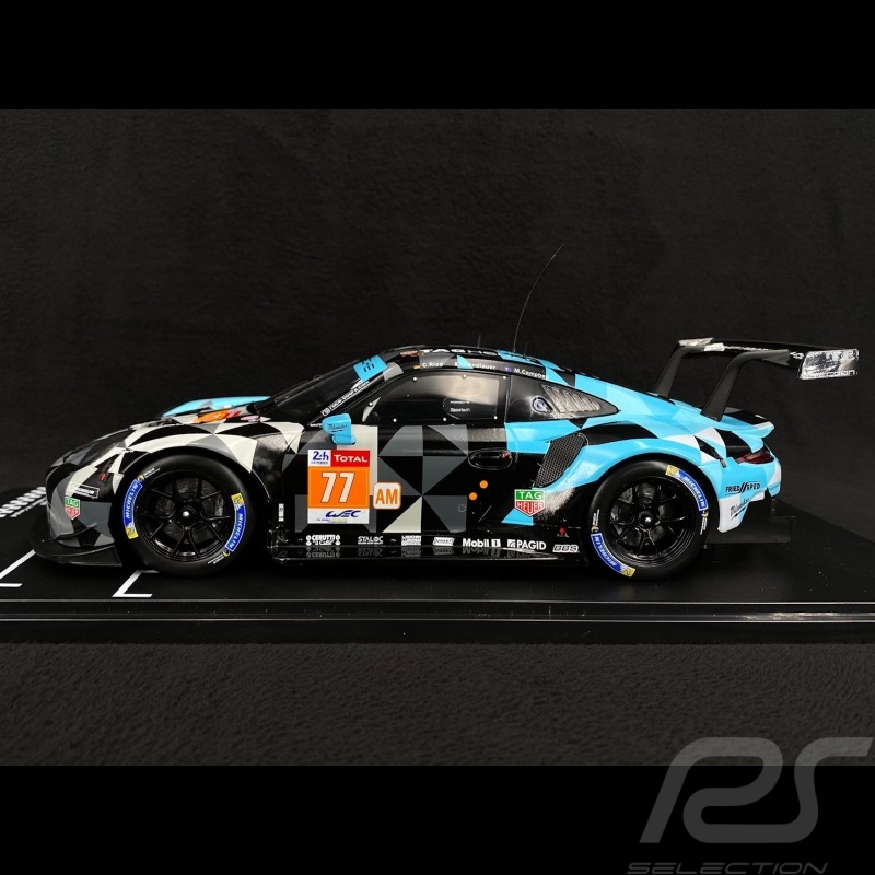 Porsche 911 RSR type 991 n°77 Dempsey Proton Sieger LMGTE-Am 24h Le Mans 2018 1/18 Ixo Models LEGT18007 Porsche 911 RSR type 991 n°77 Dempsey Proton Sieger LMGTE-Am 24h Le Mans 2018 1/18 Ixo Models LEGT18007
