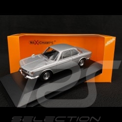 BMW 2000 CS Coupe 1967 Gris Argent 1/43 Minichamps 940025081