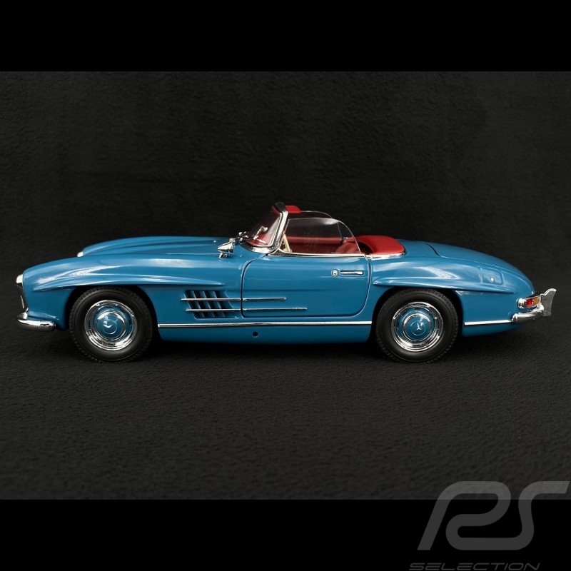 Mercedes-Benz 300 SL Roadster (W198) 1957 Blau 1/18 Minichamps 180039035