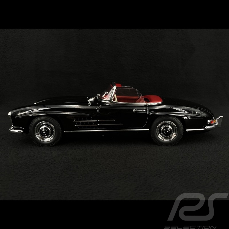 Mercedes-Benz 300 SL Roadster type W198 1958 Black 1/18 Minichamps 180039036