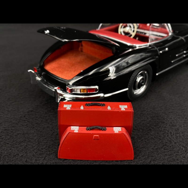 Mercedes-Benz 300 SL Roadster type W198 1958 Black 1/18 Minichamps 180039036