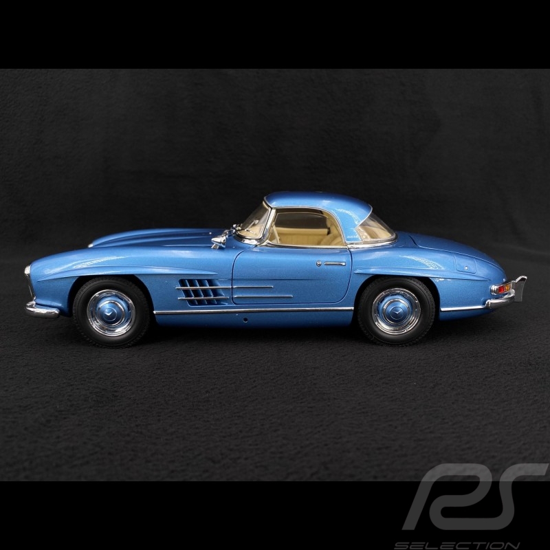 Mercedes-Benz 300 SL Roadster W198 1958 Metallicblau 1/18 Minichamps 180039042