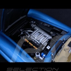 Mercedes-Benz 300 SL Roadster W198 1958 Bleu Métallique 1/18 Minichamps 180039042