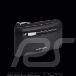 Porsche Design Schlüsseletui mit Reißverschluss Leder Schwarz Classic Key Case M 4056487001159