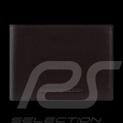 Geldbörse Porsche Design Kartenhalter Leder Dunkelbraun Business Billfold 10 wide 4056487000732