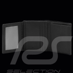 Geldbörse Porsche Design Kompakt Leder Schwarz Business Wallet 6 4056487000923