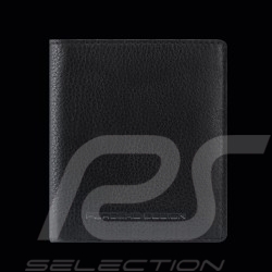 Geldbörse Porsche Design Kompakt Leder Schwarz Business Wallet 6 4056487000923