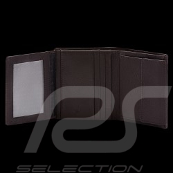 Geldbörse Porsche Design Kompakt Leder Dunkelbraun Business Wallet 6 4056487000930