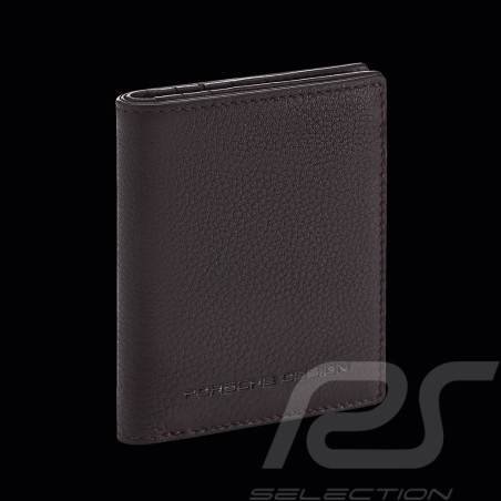 Wallet Porsche Design very compact Leather Dark brown Business Billfold 6 4056487001227