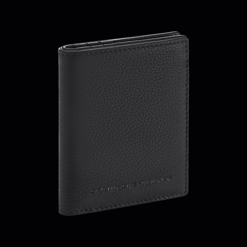 Porsche Design Wallet very compact Leather Black Business Billfold 6 ...