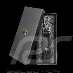 Porte-clés Lamborghini Lanière Noir LCSWZBPK3-100