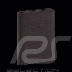 Portefeuille Porsche Design Porte cartes Cuir Marron foncé Business Cardholder 2 4056487001180