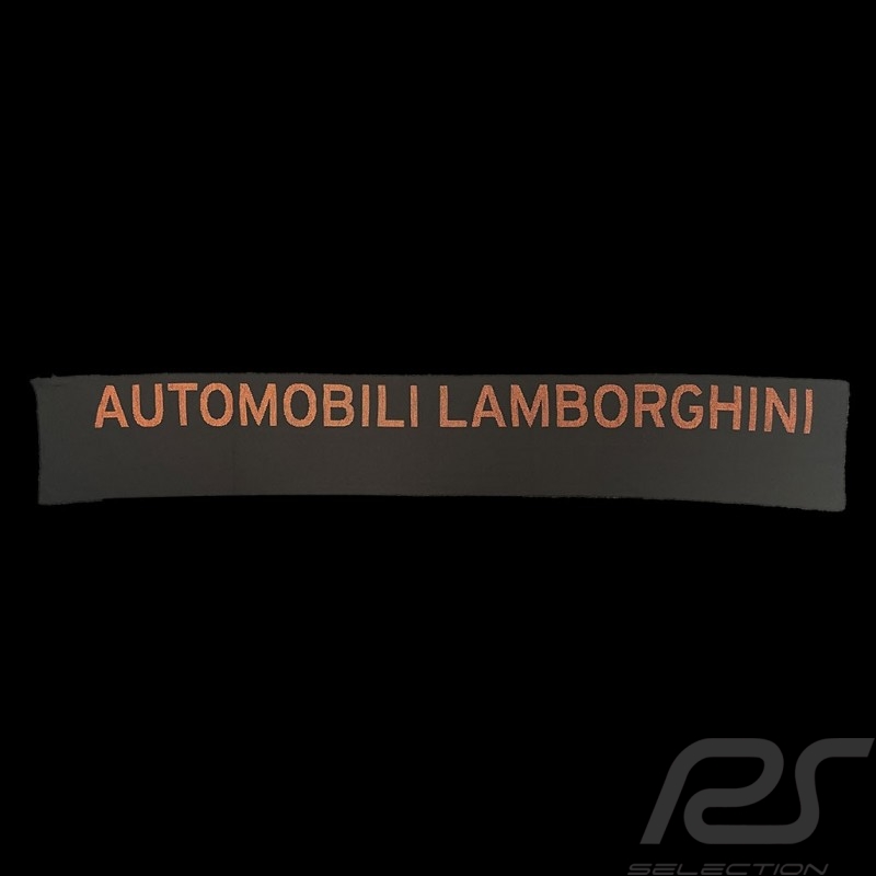 Lamborghini Schal Schal Schwarz / Orange LCSWZBHA1-100