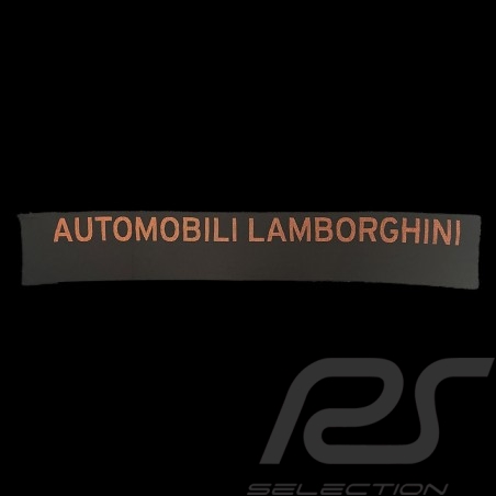Lamborghini Scarf Black / Orange LCSWZBHA1-100