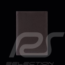 Porsche Design Large Wallet 3 flaps Leather Dark brown Business Billfold 13 4056487000770