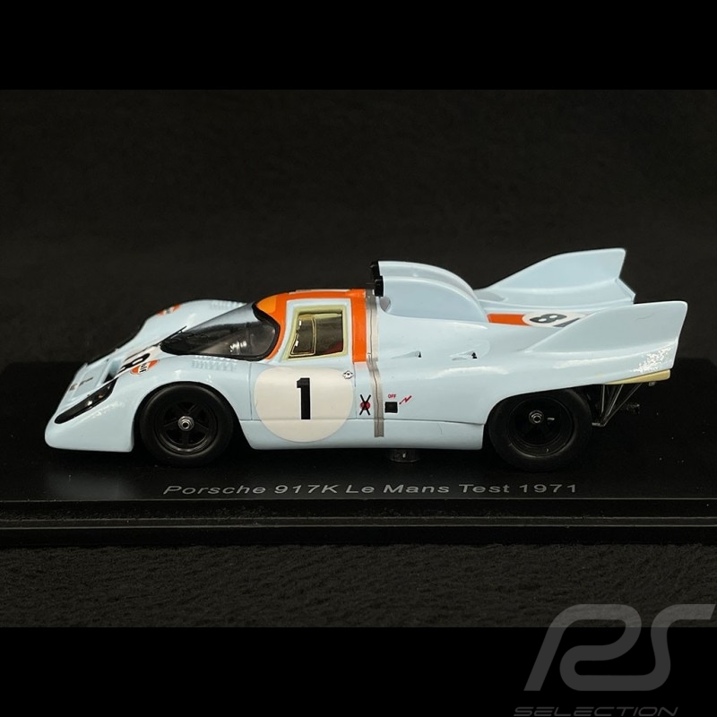 Porsche 917K n°18 Test 24h Le Mans 1971 1/43 Spark S9985