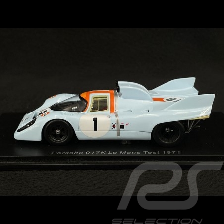 Porsche 917K n°18 Test 24h Le Mans 1971 1/43 Spark S9985