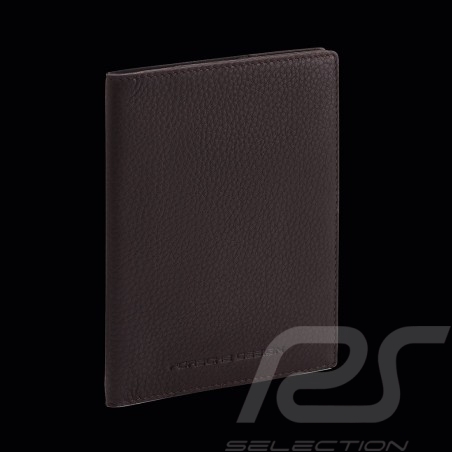 Porsche Design Passport holder Leather Dark brown Business Passport Holder 4056487001357