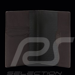 Etui pour passeport Porsche Design Cuir Marron foncé Business Passport Holder 4056487001357