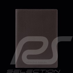 Etui pour passeport Porsche Design Cuir Marron foncé Business Passport Holder 4056487001357