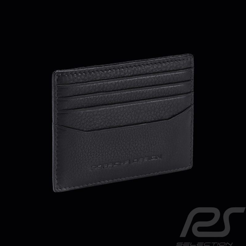 Geldbörse Porsche Design Kartenetui Leder Schwarz Business Cardholder 8 4056487001234