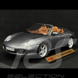 Porsche 911 Carrera 4S Cabriolet type 996 2004 Gris Métallique 1/18 Maisto 31661