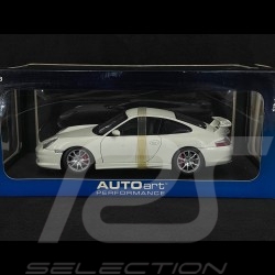 Porsche 911 GT3 type 996 2003 Blanc Carrara 1/18 AutoArt 77942