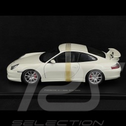Porsche 911 GT3 type 996 2003 Carrara White 1/18 AutoArt 77942