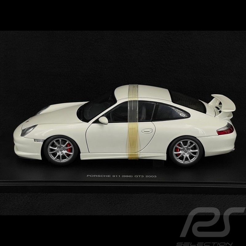 Porsche 911 GT3 type 996 2003 Carrara Weiß 1/18 AutoArt 77942
