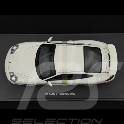 Porsche 911 GT3 type 996 2003 Blanc Carrara 1/18 AutoArt 77942