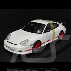 Porsche 911 GT3 RS type 996 2004 Blanc / Bande Rouge 1/18 AutoArt 80471