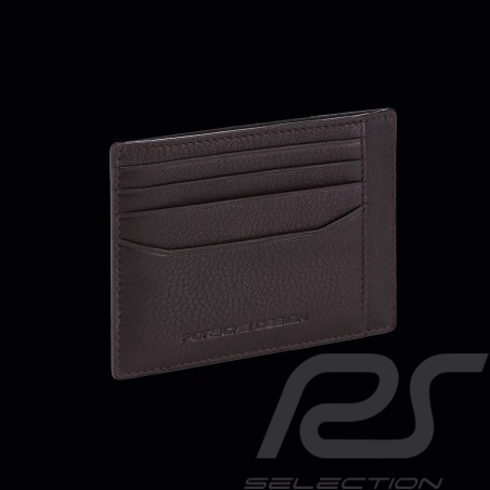 Portefeuille Porsche Design Porte-cartes Cuir Marron foncé Business Cardholder 4 4056487001203