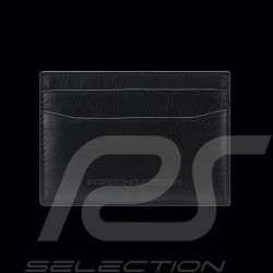 Geldbörse Porsche Design Kartenetui mit Geldklammer Leder Schwarz Business Cardholder 2 4056487001258