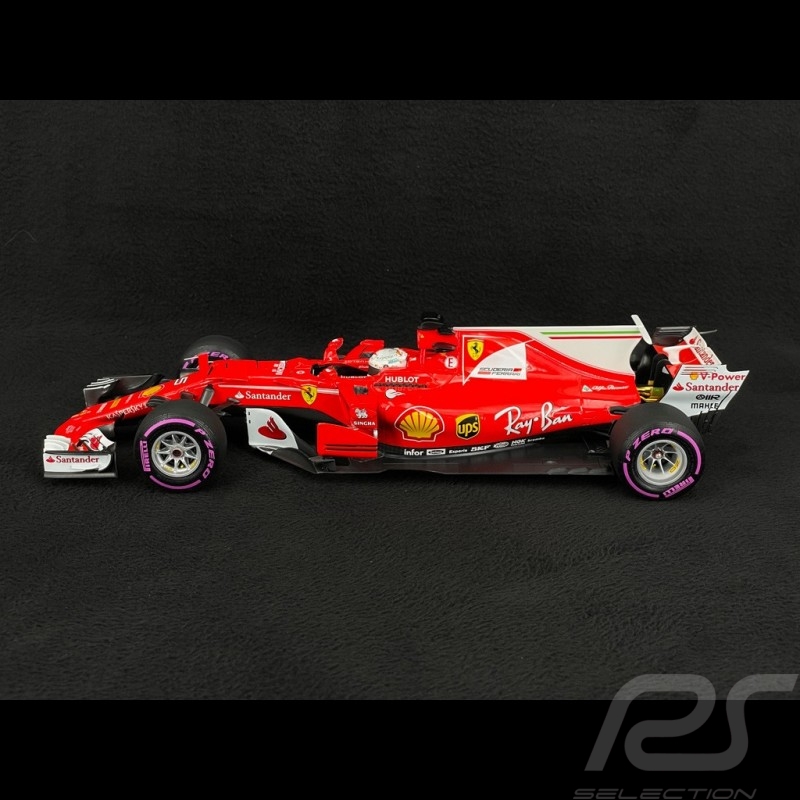 Sebastian Vettel F1 Ferrari SF70-H n° 5 Vainqueur GP Australia 2017 1/18 BBR BBR181705