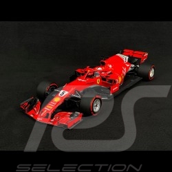 Sebastian Vettel F1 Ferrari SF71-H n° 5 Vainqueur GP Canada 2018 1/18 BBR BBR181815