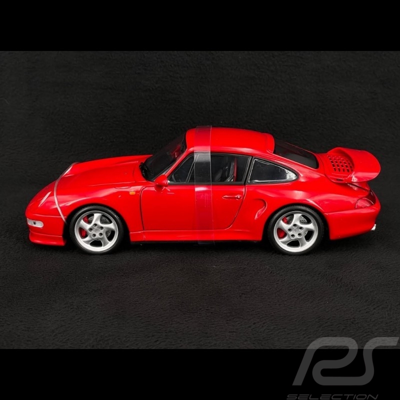 Porsche 911 Turbo S type 993 Rouge Indien 1/18 UT Models 27837