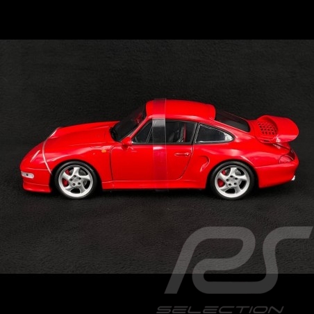 Porsche 911 Turbo S type 993 Rouge Indien 1/18 UT Models 27837